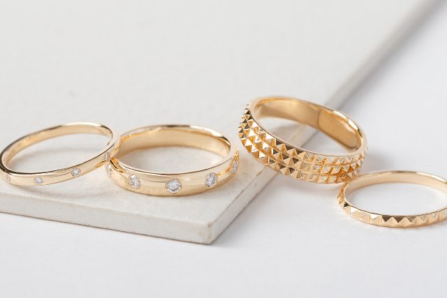 【新作紹介】デイリー使いにぴったりの地金リング4種が登場
