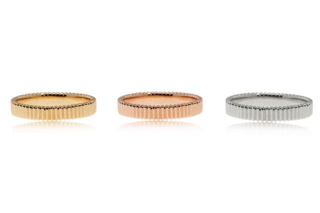 スタッフおすすめ♪「シャルロット」リングの地金別コーディネート
