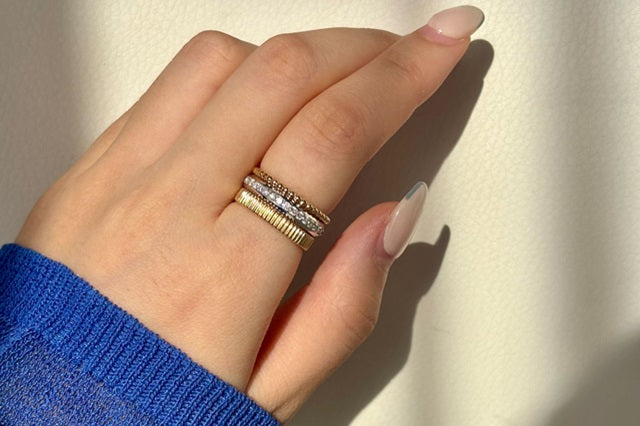 【なんだかんだ○○】つい手に取ってしまう地金リング