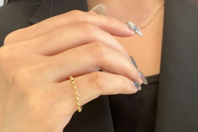 スタッフおすすめ!新作チェーンリングのコーディネート