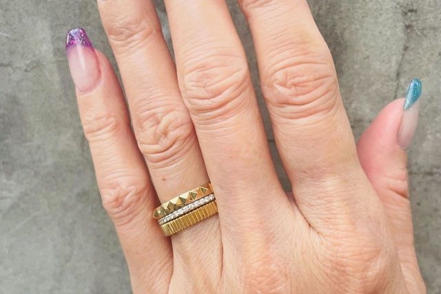 K18地金リングのコーデ術とQ&A|気になる地金の疑問をプロが解説