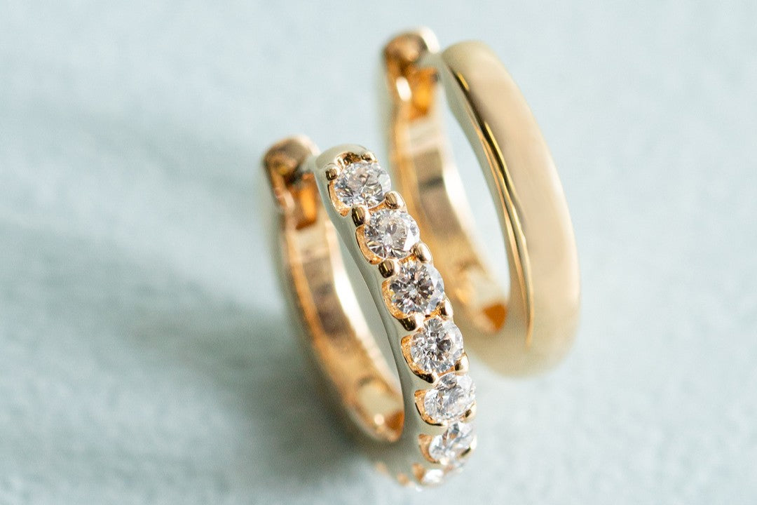 【新作紹介】顔まわりを華やかに演出してくれる新作フープピアスをご紹介