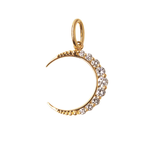 K18/Pt「セレーネ」ペンダントトップ