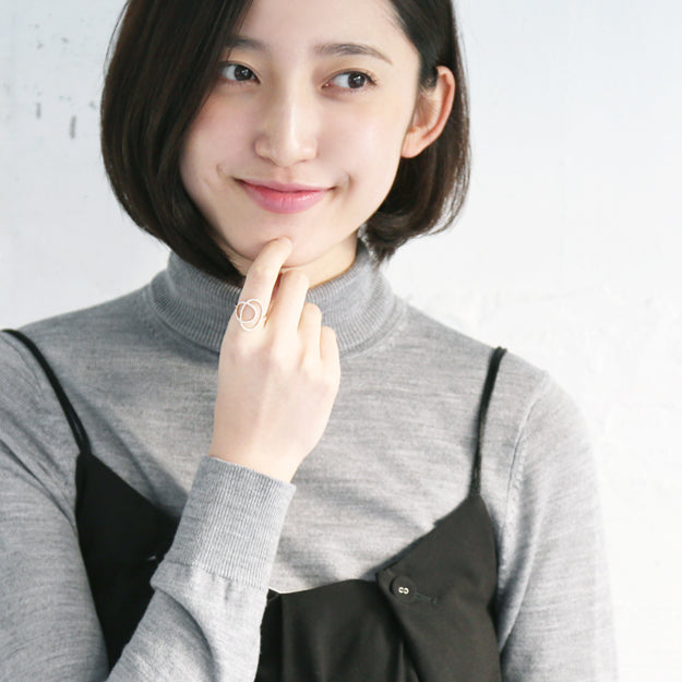 K18/Pt「アルバ」リング