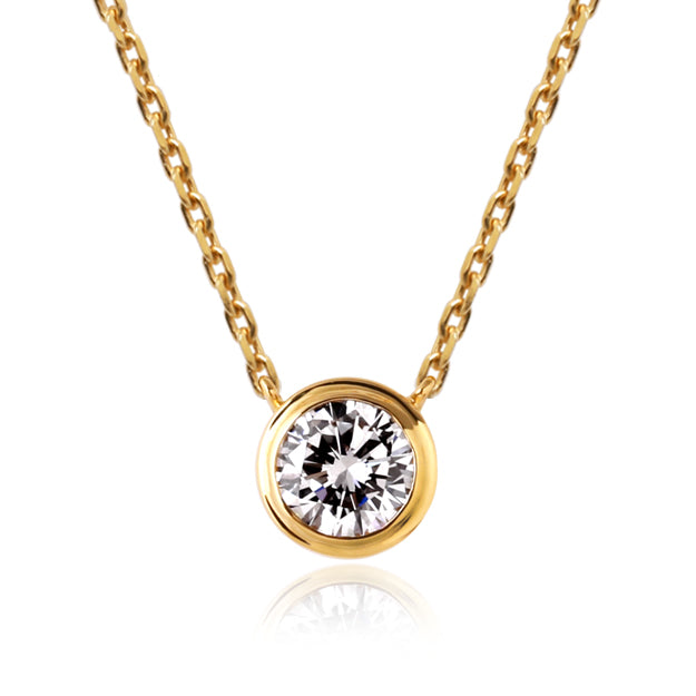 K18/Pt「0.3ctネオウルティメイト」ネックレス