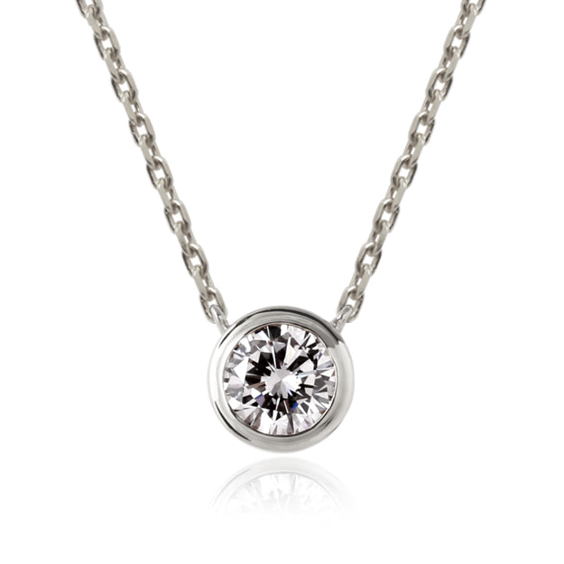 K18/Pt「0.3ctネオウルティメイト」ネックレス