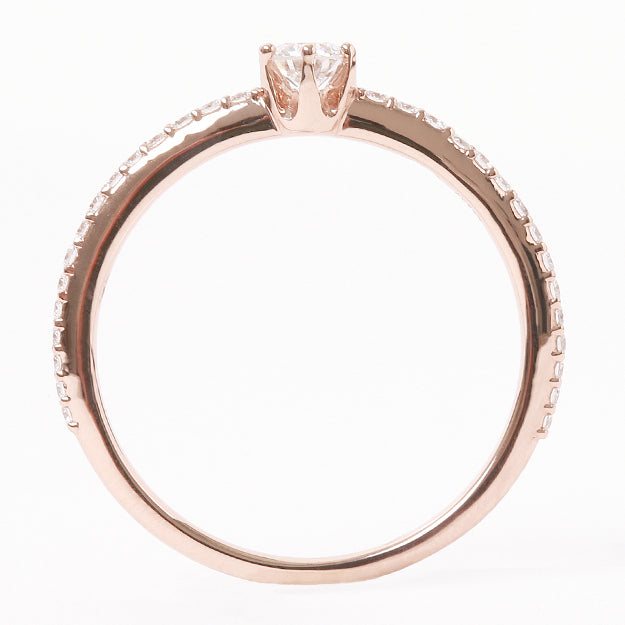 K18/Pt「シルビア」リング