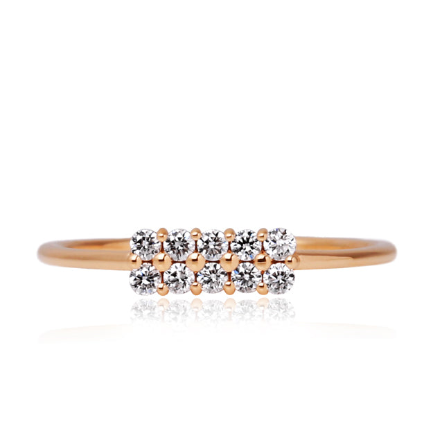 K18/Pt「リーベ」リング