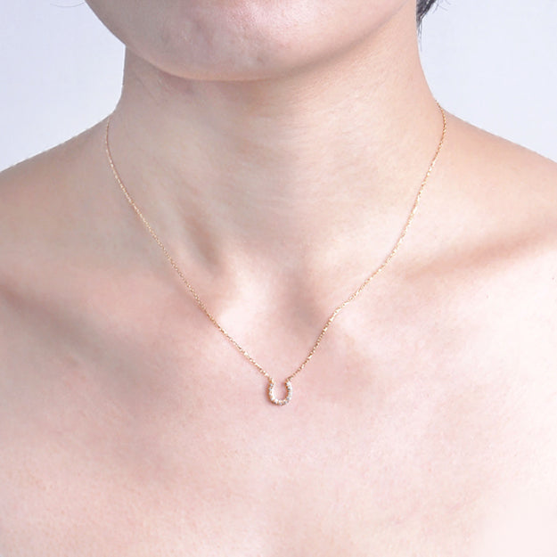 K18/Pt「カンタベリー」ネックレス