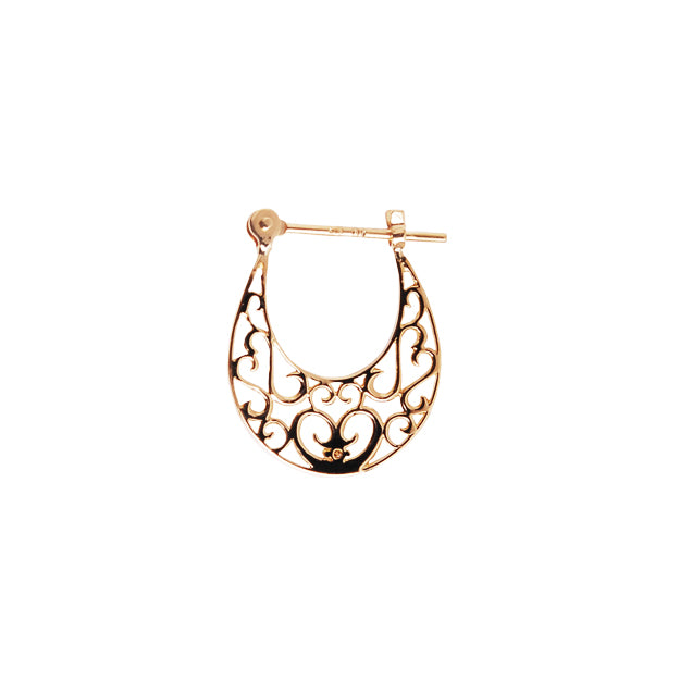 K18/Pt「カプリ」ピアス