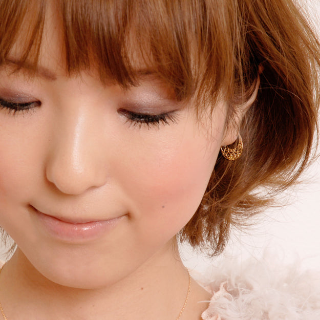 K18/Pt「カプリ」ピアス