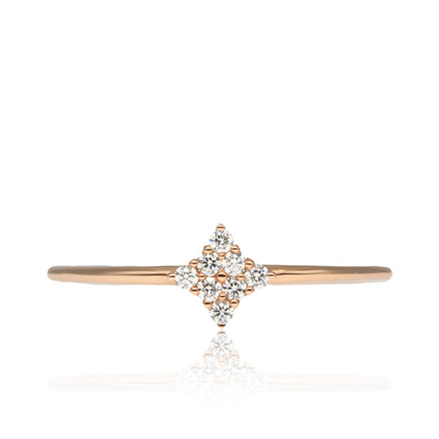 K18/Pt「レネー」リング