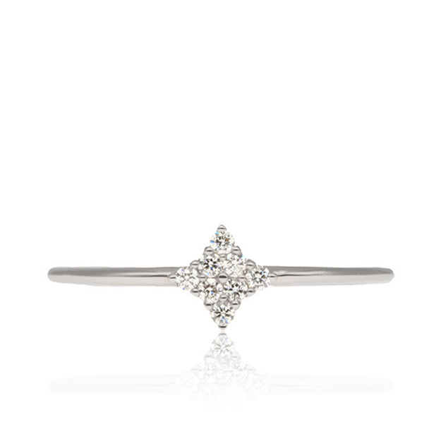 K18/Pt「レネー」リング