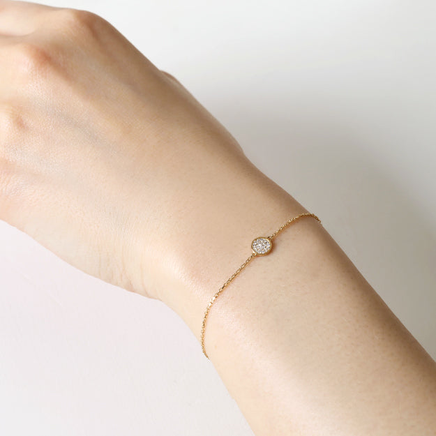 K18/Pt「コニー」ブレスレット