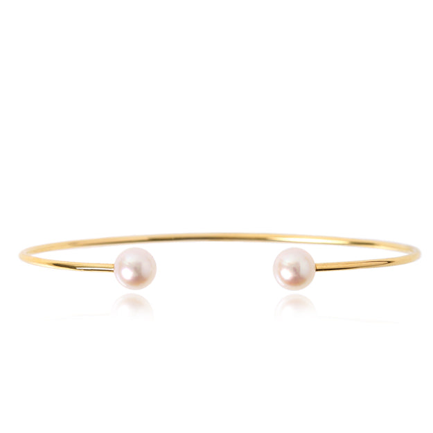 K18「アコヤ パール」バングル