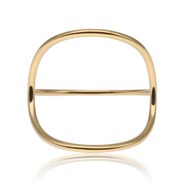 K18/Pt「エルモ オーバル」リング