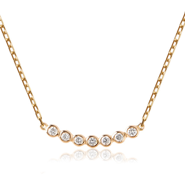 K18/Pt「ココ」ネックレス