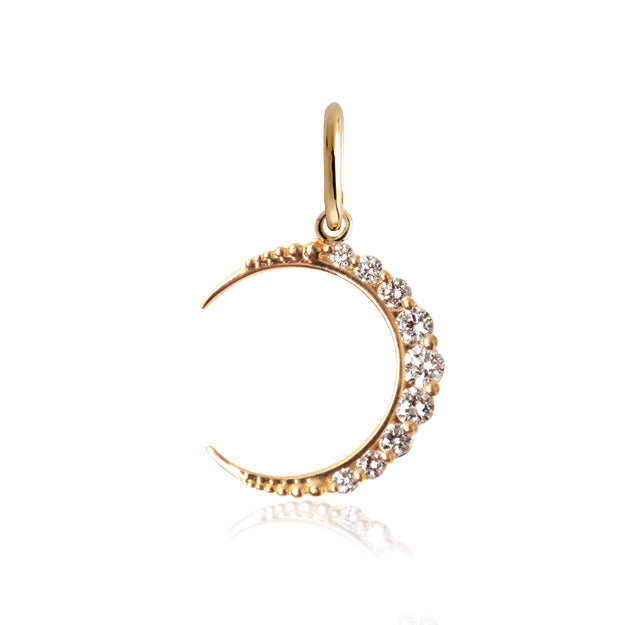 K18/Pt「セレーネ」ペンダントトップ