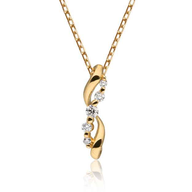 K18/Pt「エリカ」ネックレス