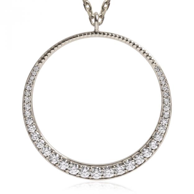 K18/Pt「ヴィオラ」ネックレス