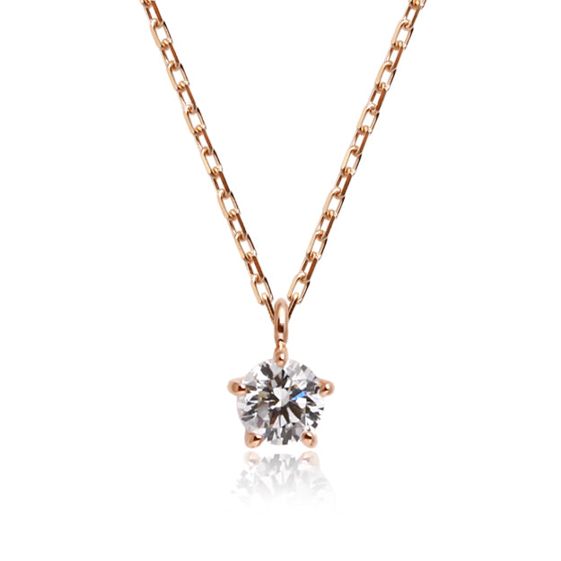 K18/Pt「0.15ctジーン」ネックレス