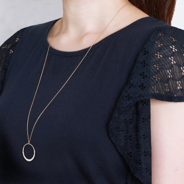 K18/Pt「ヴィオラ」ネックレス