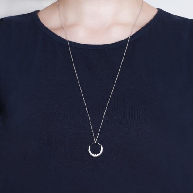 K18/Pt「ドナ」ネックレス