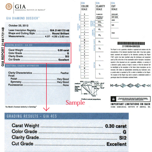 《◆受注生産限定◆》【GIA鑑定書付0.3ctup_Excellent_追加オプション】