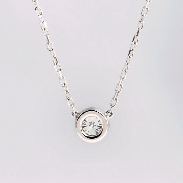 K18/Pt「0.3ctトリー」ネックレス