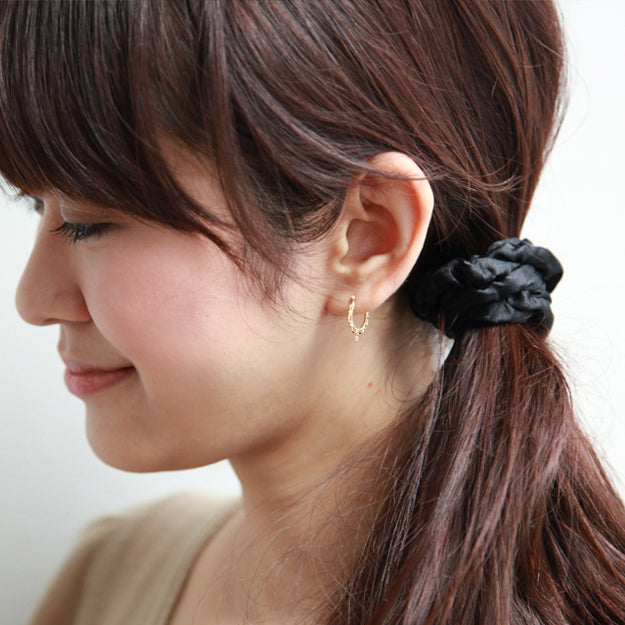 K18/Pt「サリー」ピアス