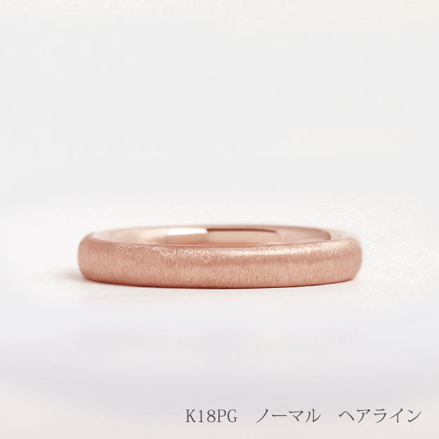 K18/Pt「ミーレ ミディ」リング - ピンクゴールド