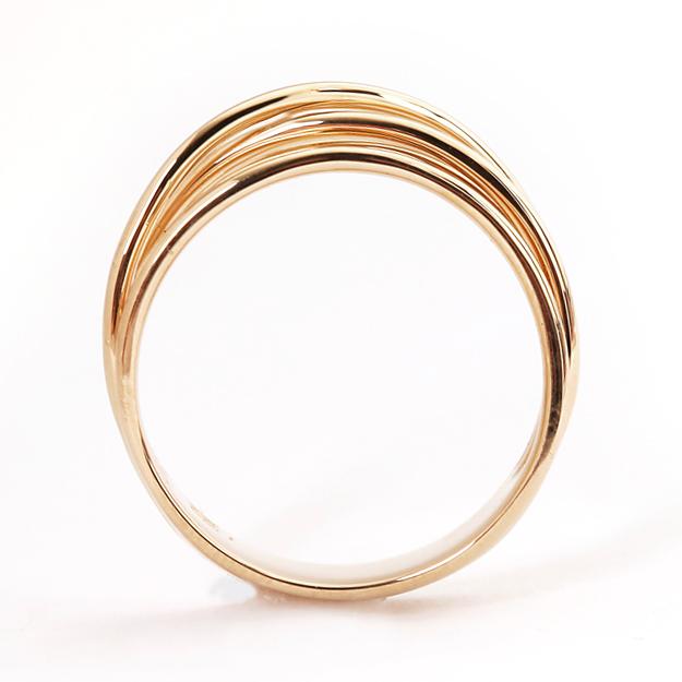 K18/Pt「ヘーゼル」リング