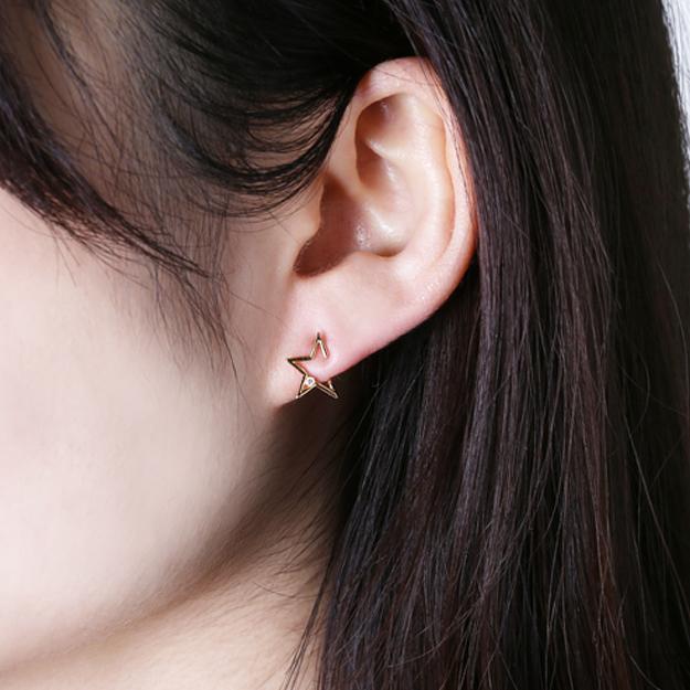 K18/Pt「リンダ」ピアス