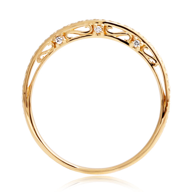 K18/Pt「テイラー」リング