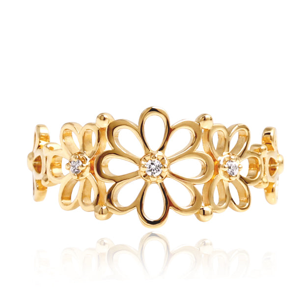 K18/Pt「アイリーン」リング