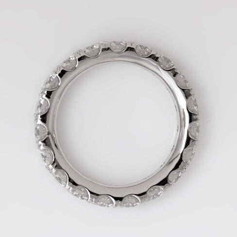 K18/Pt「レジーナ フルエタニティ」リング