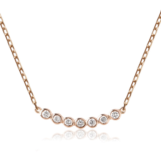 K18/Pt「ココ」ネックレス