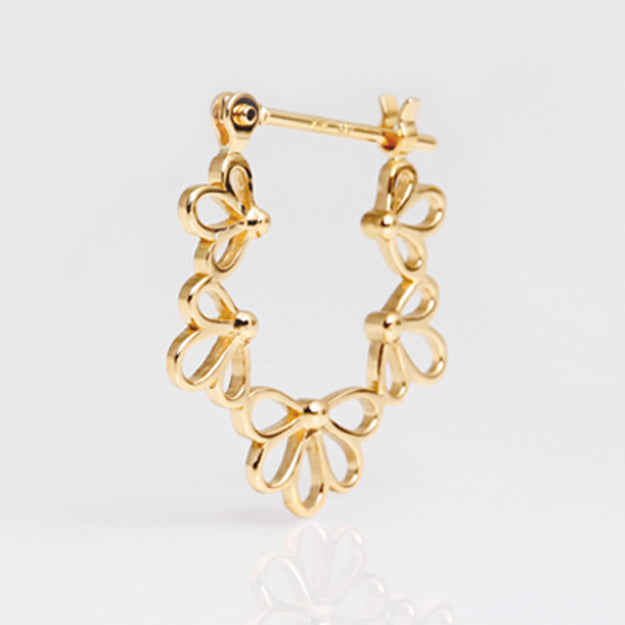 K18/Pt「アイリーン」ピアス