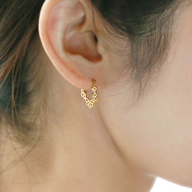 K18/Pt「アイリーン」ピアス