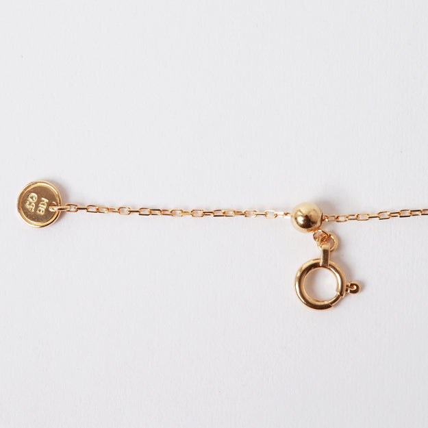 K18「フリンジ コイン」ネックレス