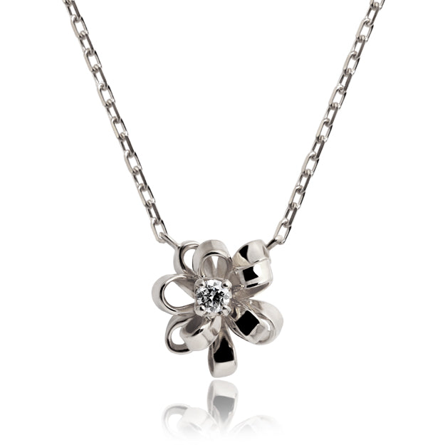 K18/Pt「ボンボン」ネックレス