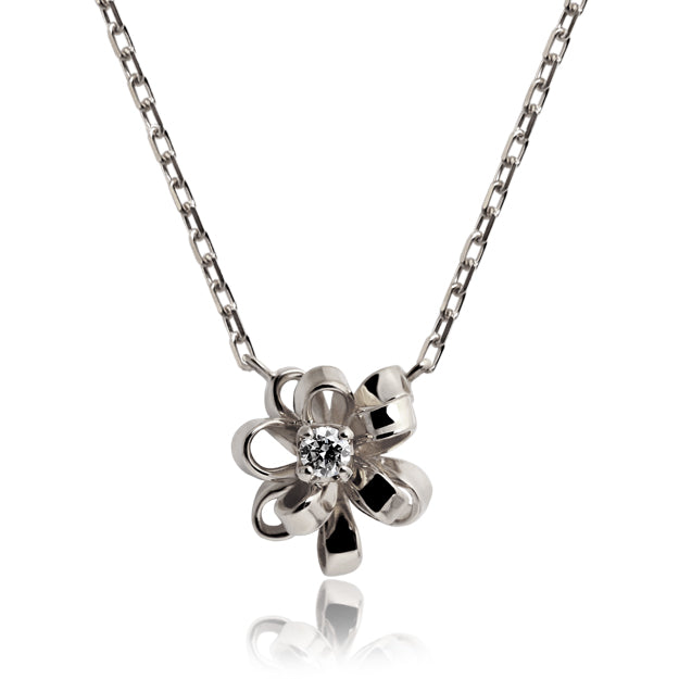 K18/Pt「ボンボン」ネックレス