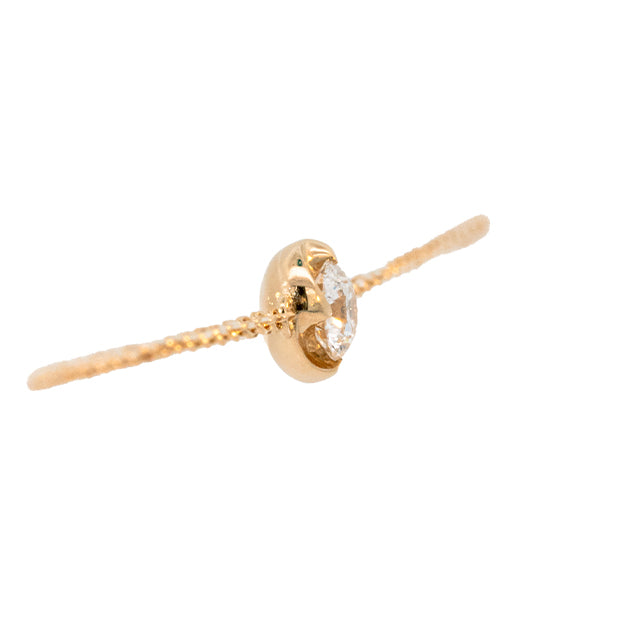 K18/Pt「0.15ctラウラ」ブレスレット