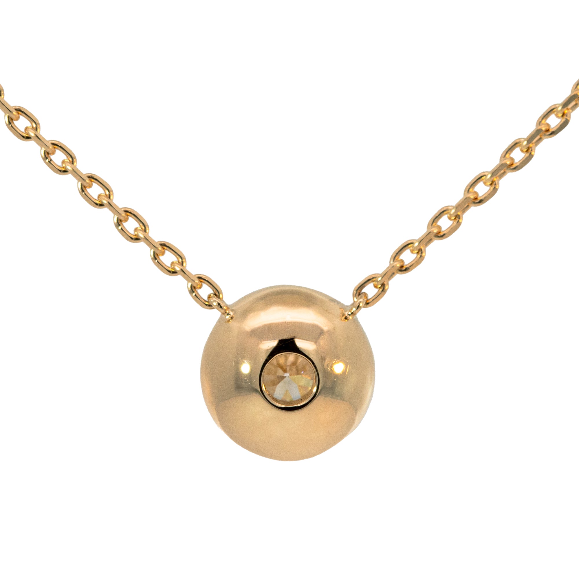 K18/Pt「0.5ctラウラ」ネックレス