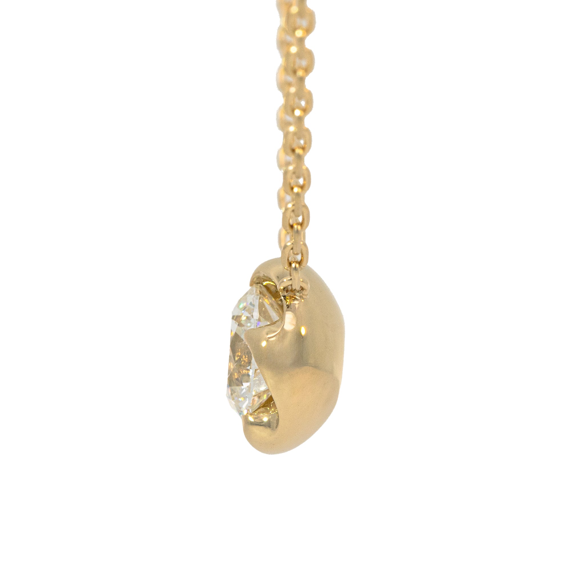 K18/Pt「0.7ctラウラ」ネックレス