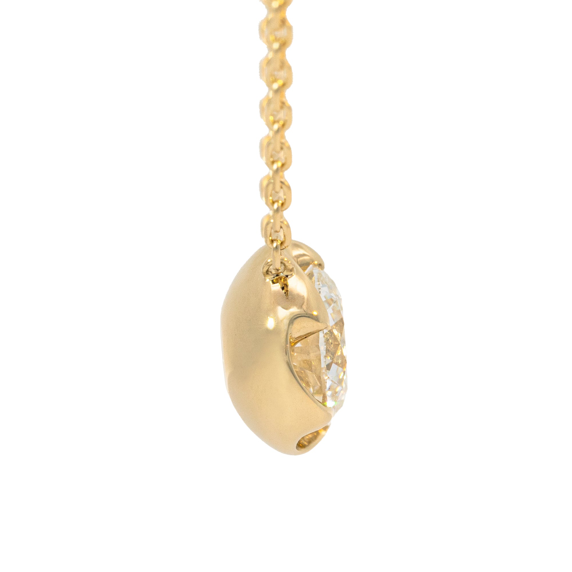 【限定2個】K18/Pt「1.0ct ラウラ」ネックレス