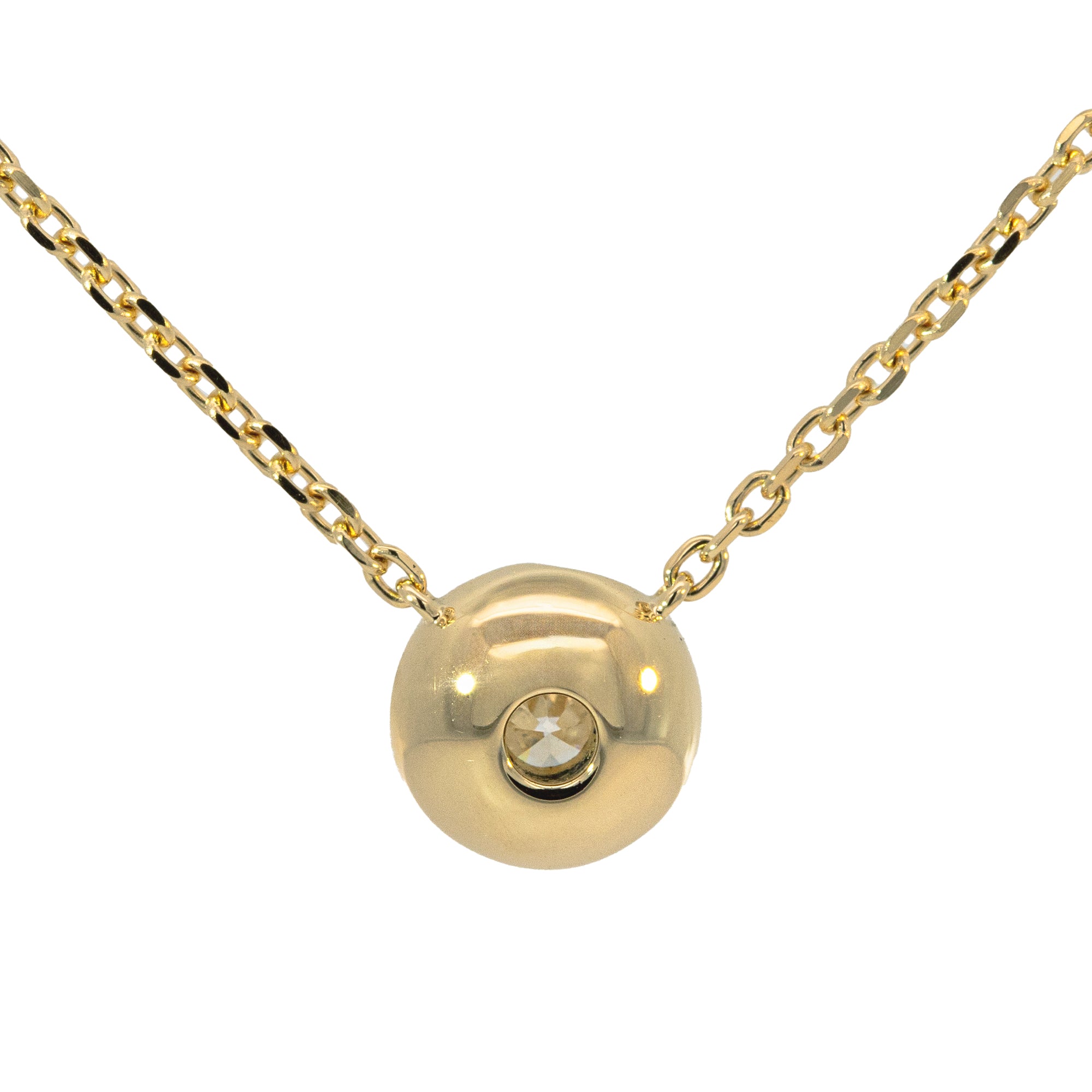 K18/Pt「0.4ctラウラ」ネックレス