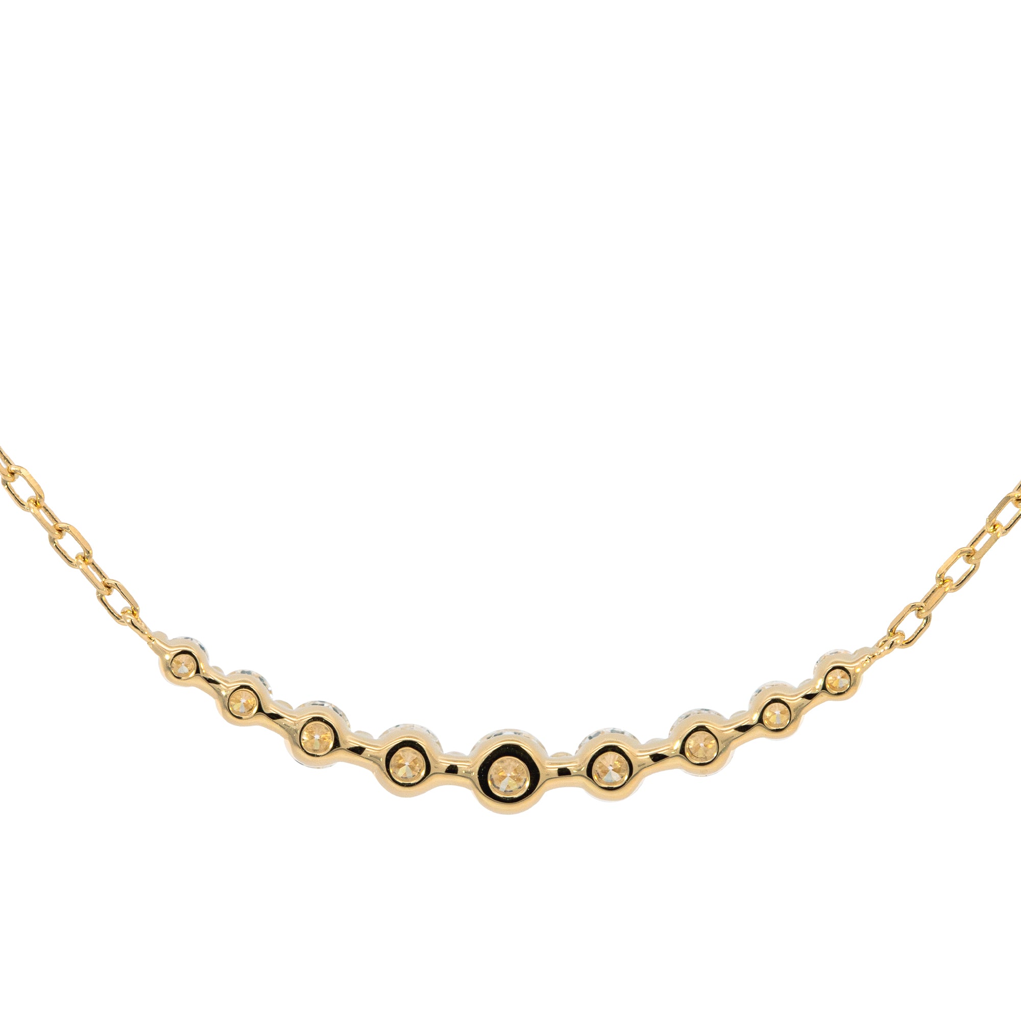 K18/Pt「ルミライン ミディアム」ネックレス