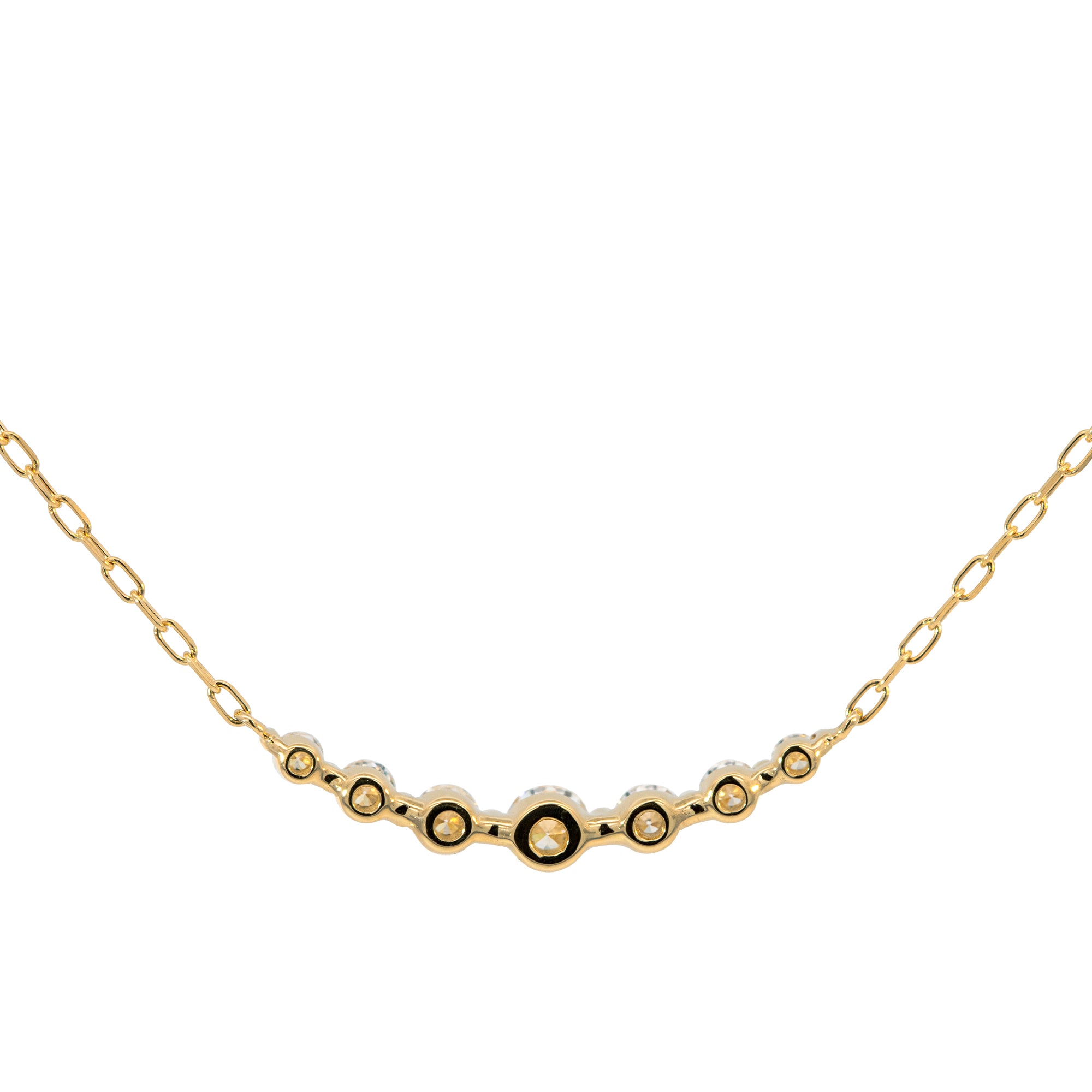 K18/Pt「ルミライン スモール」ネックレス