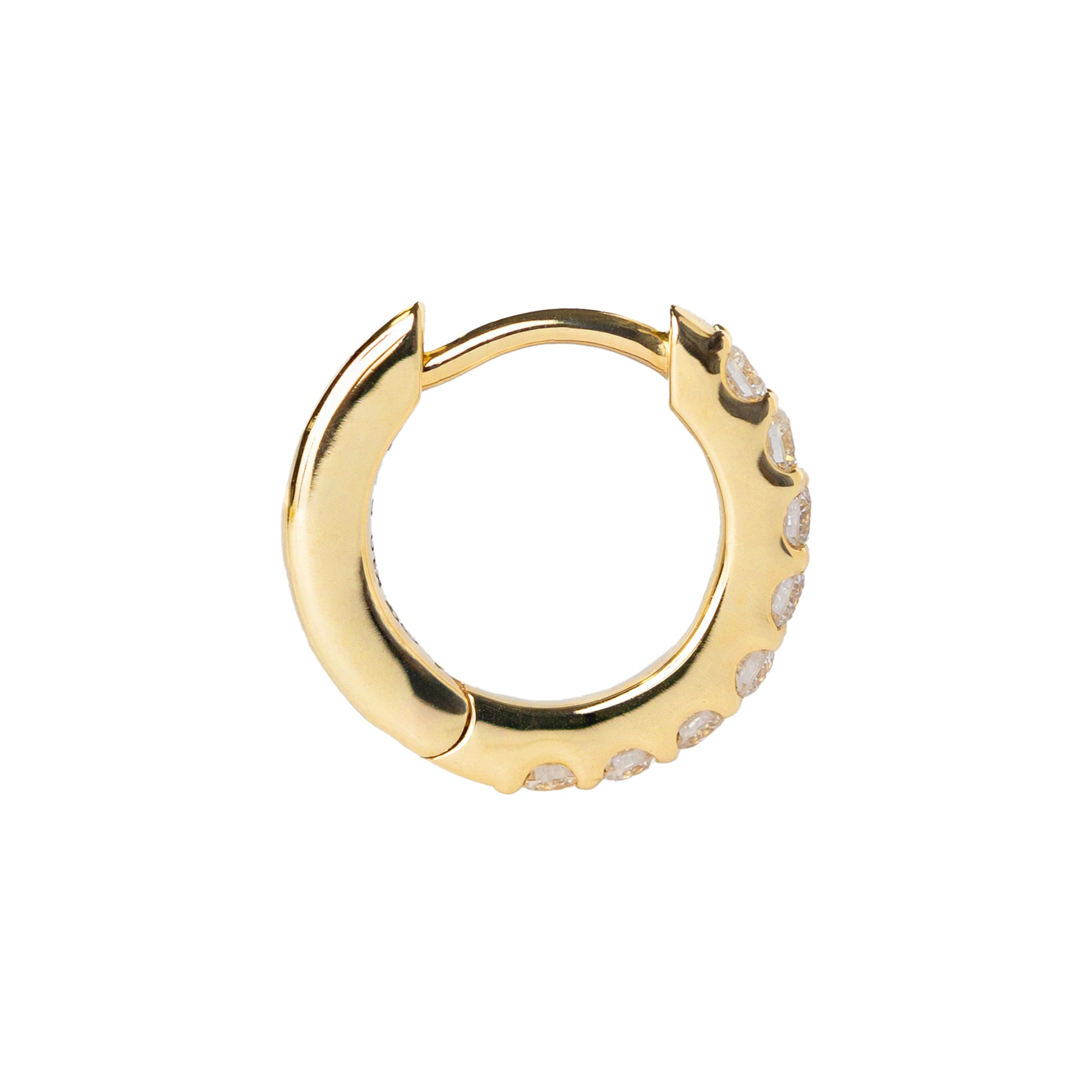 2月12日発売 K18/Pt「クラリナ フープ スモール」ピアス(片耳用)